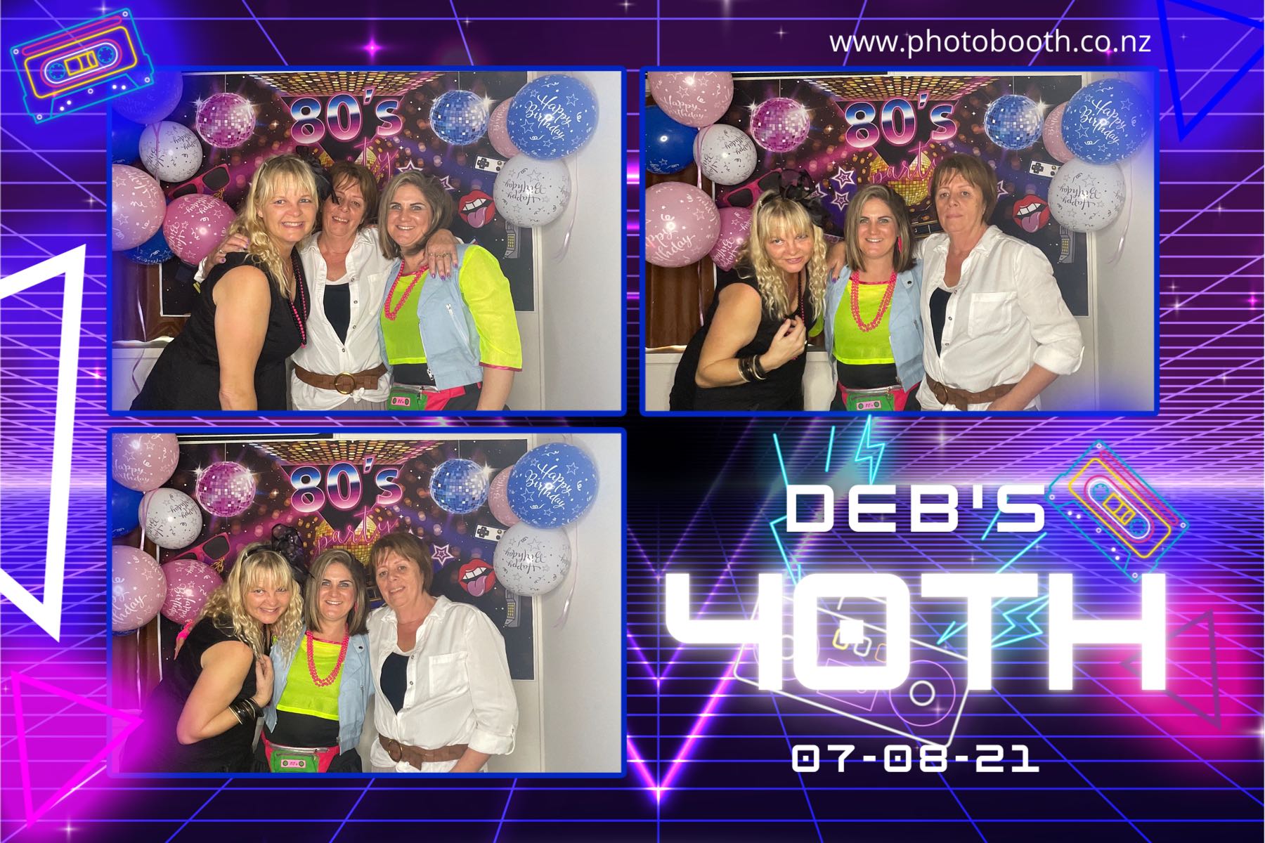 Deb's 40th | View more photos from the event at gallery.photobooth.co.nz/u/SelfieCentral/Debs-40th