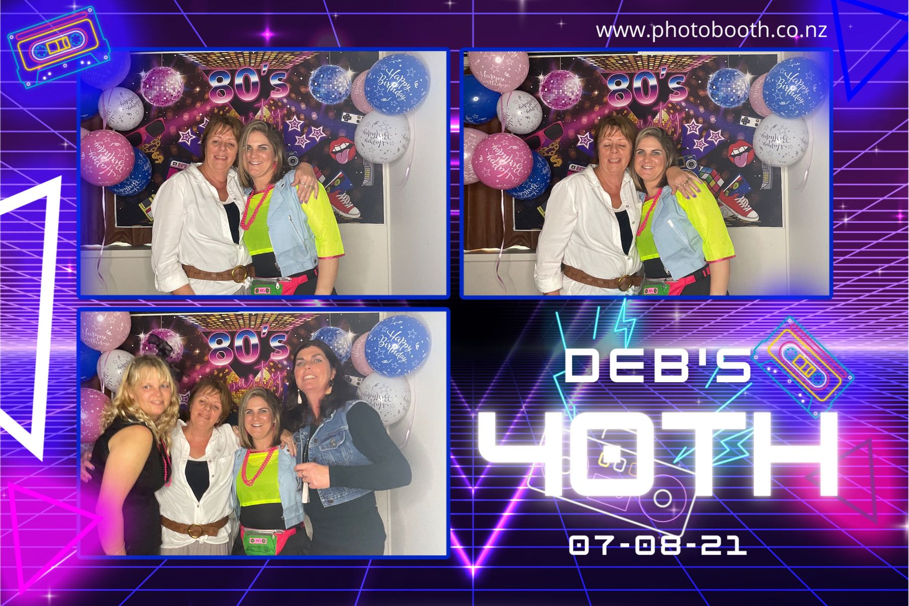 Deb's 40th | View more photos from the event at gallery.photobooth.co.nz/u/SelfieCentral/Debs-40th