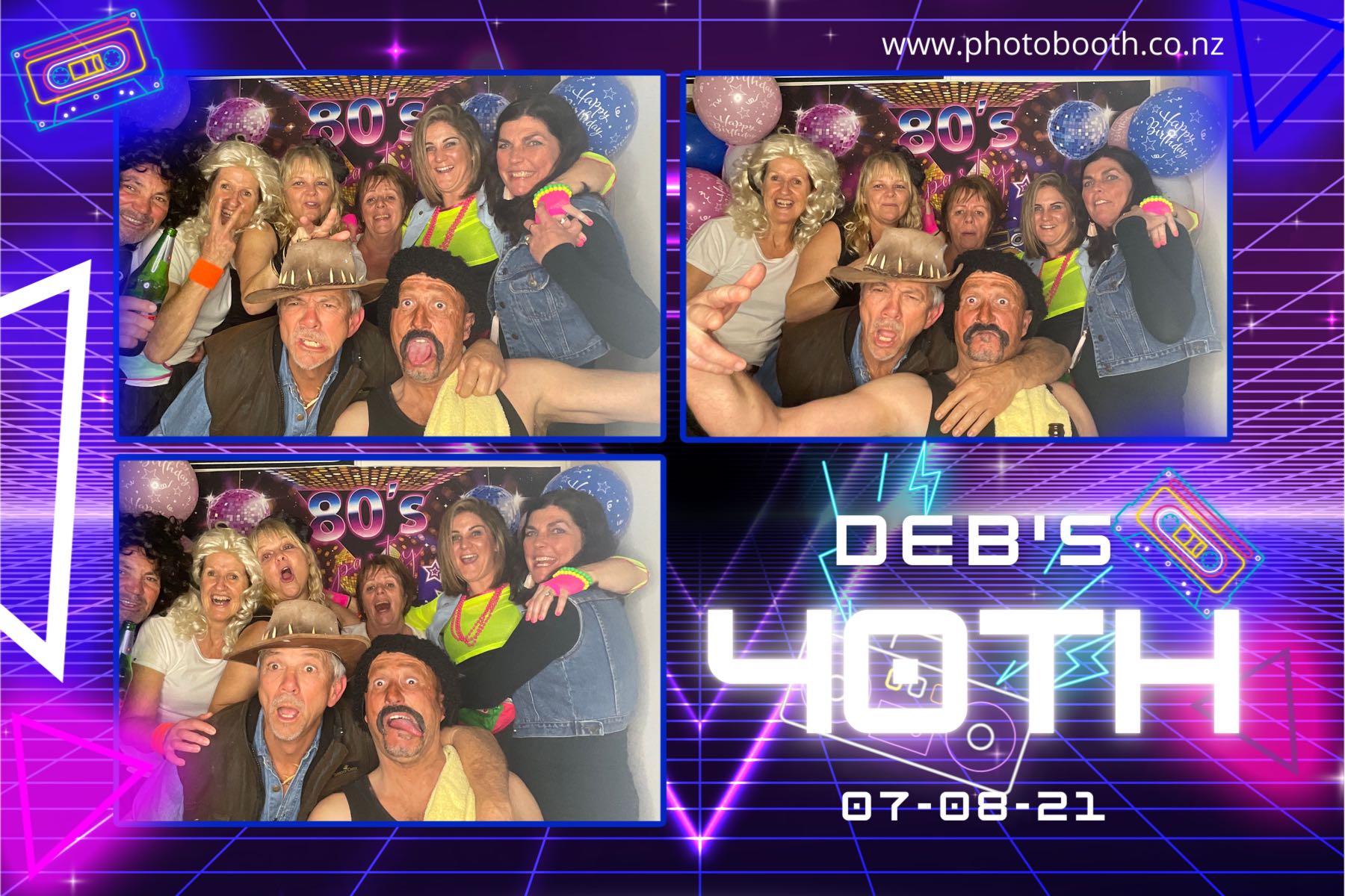 Deb's 40th | View more photos from the event at gallery.photobooth.co.nz/u/SelfieCentral/Debs-40th