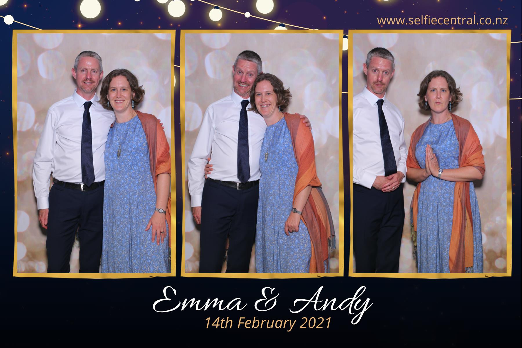 Emma and Andy's Wedding | View more photos from the event at gallery.photobooth.co.nz/u/SelfieCentral/Emma-and-Andys-Wedding