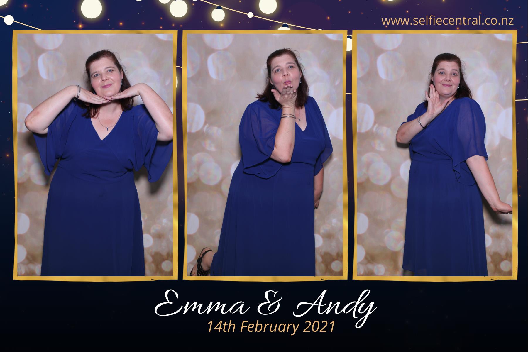 Emma and Andy's Wedding | View more photos from the event at gallery.photobooth.co.nz/u/SelfieCentral/Emma-and-Andys-Wedding