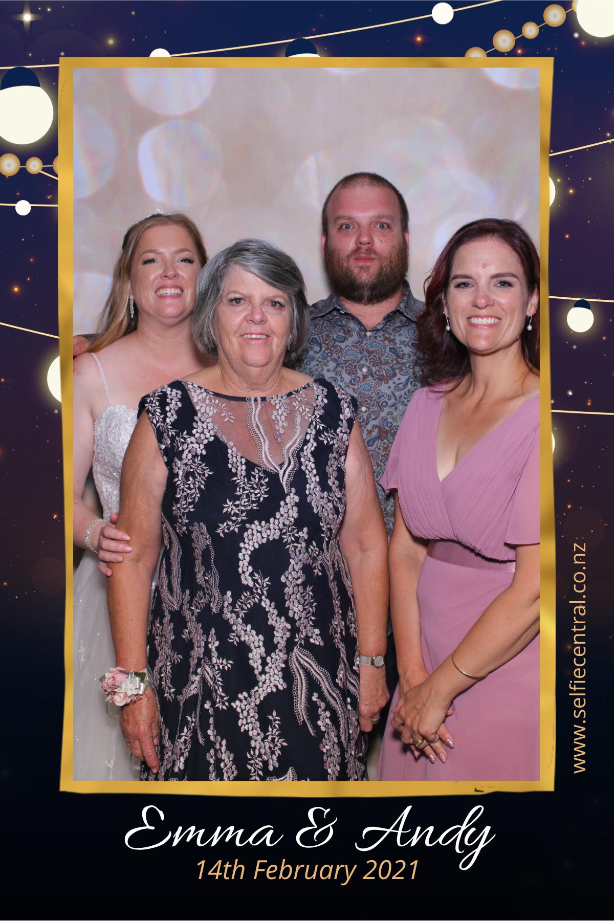 Emma and Andy's Wedding | View more photos from the event at gallery.photobooth.co.nz/u/SelfieCentral/Emma-and-Andys-Wedding