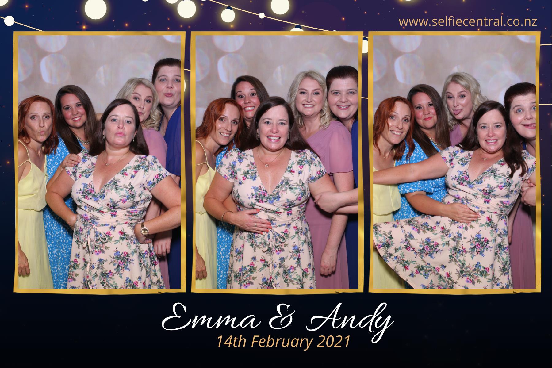 Emma and Andy's Wedding | View more photos from the event at gallery.photobooth.co.nz/u/SelfieCentral/Emma-and-Andys-Wedding