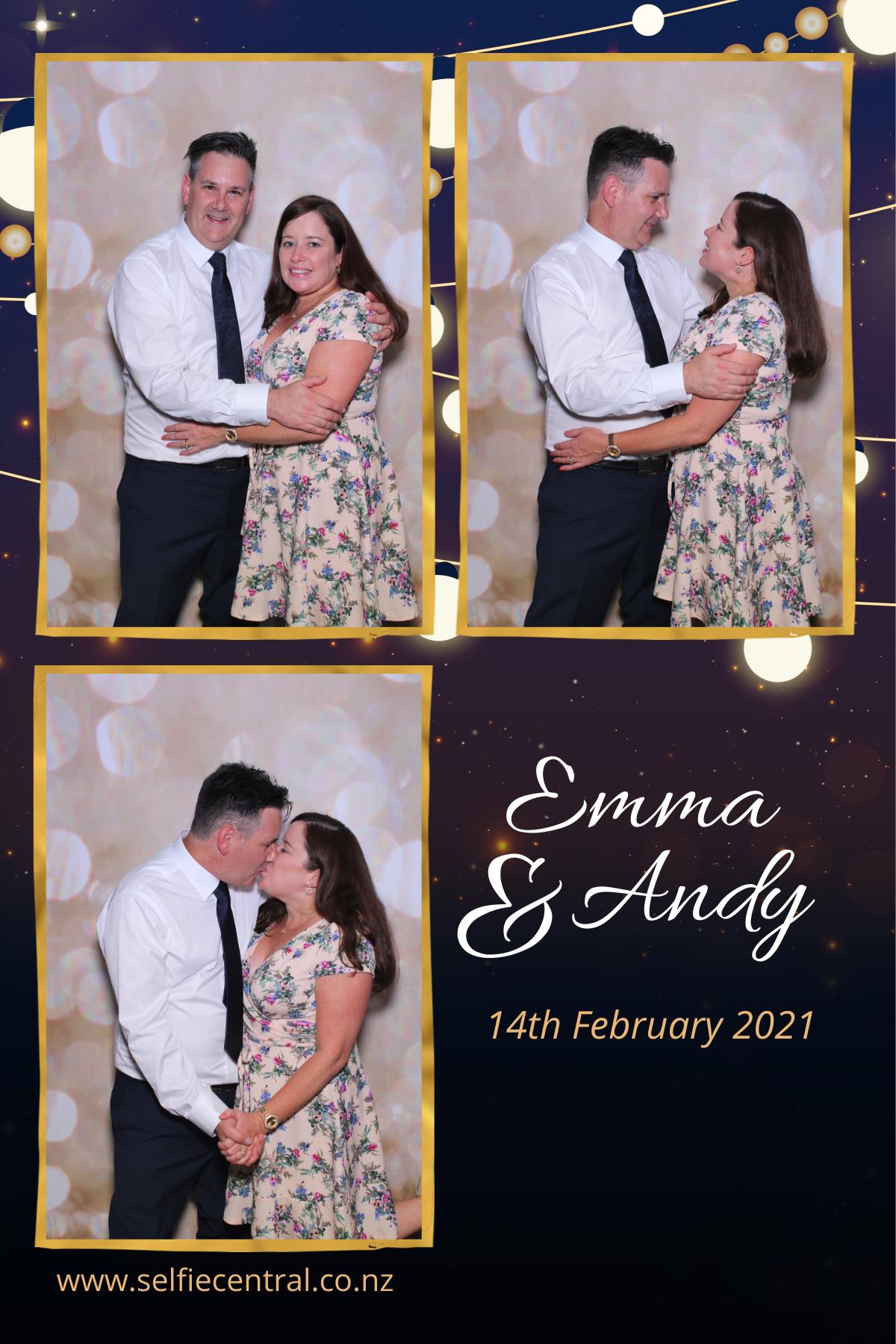 Emma and Andy's Wedding | View more photos from the event at gallery.photobooth.co.nz/u/SelfieCentral/Emma-and-Andys-Wedding