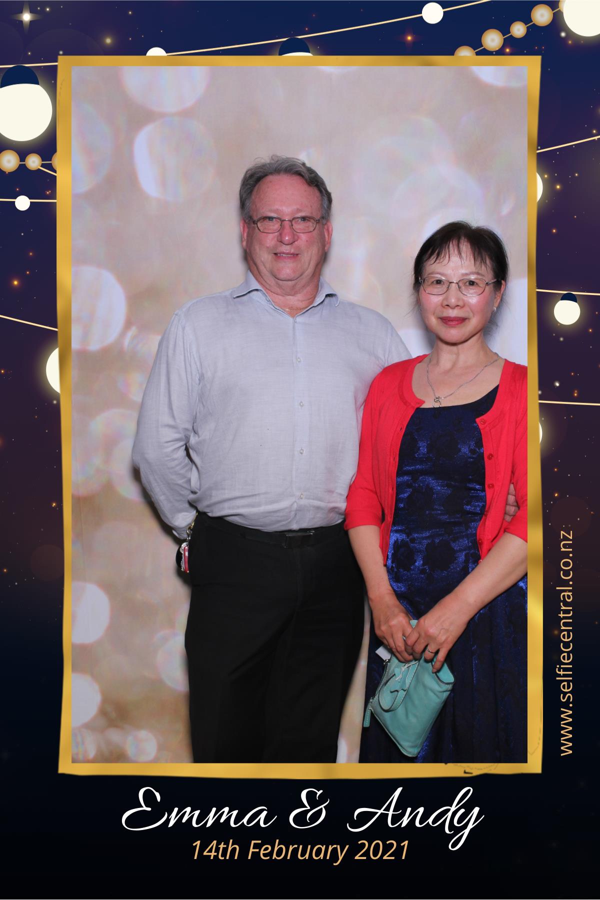 Emma and Andy's Wedding | View more photos from the event at gallery.photobooth.co.nz/u/SelfieCentral/Emma-and-Andys-Wedding