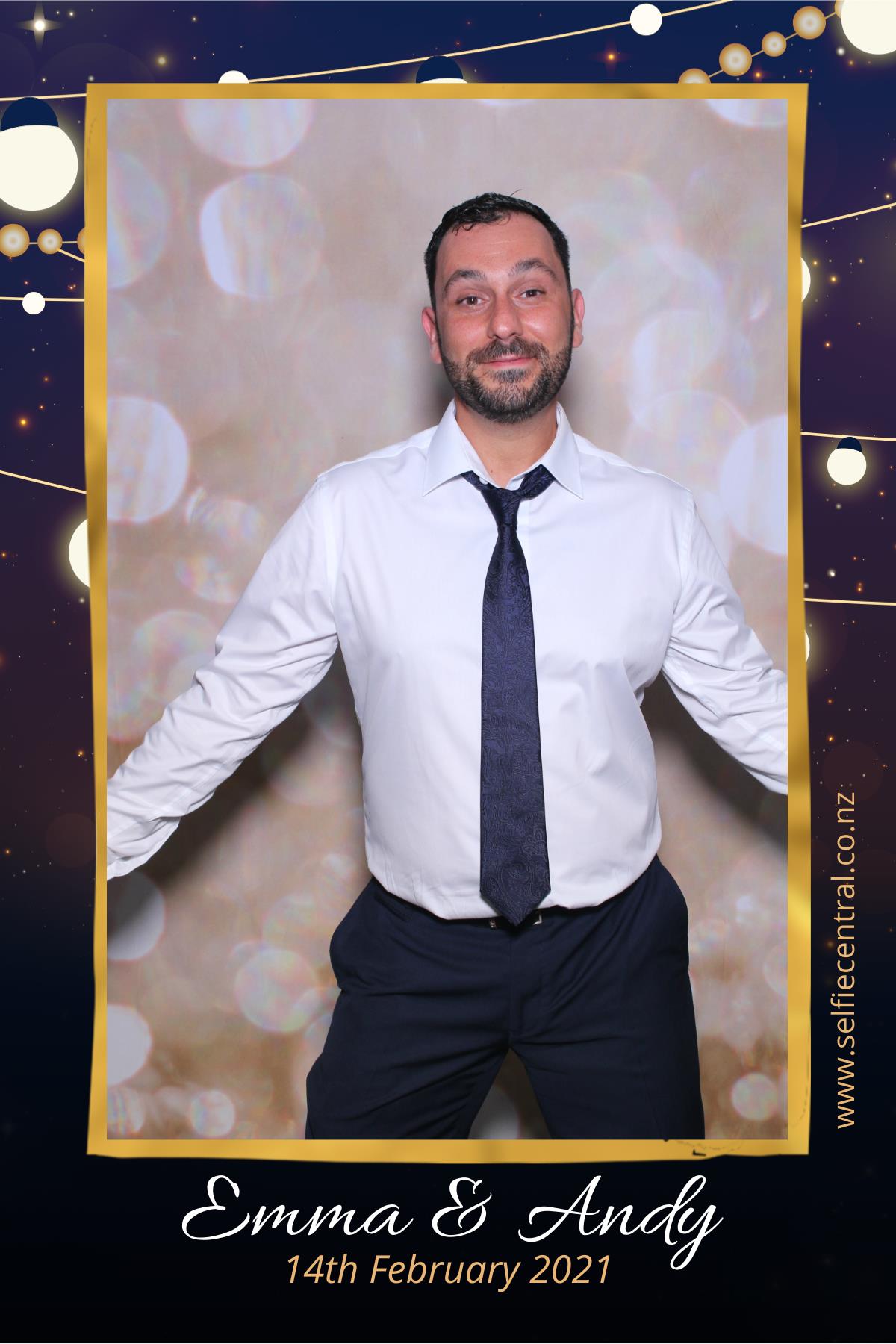 Emma and Andy's Wedding | View more photos from the event at gallery.photobooth.co.nz/u/SelfieCentral/Emma-and-Andys-Wedding