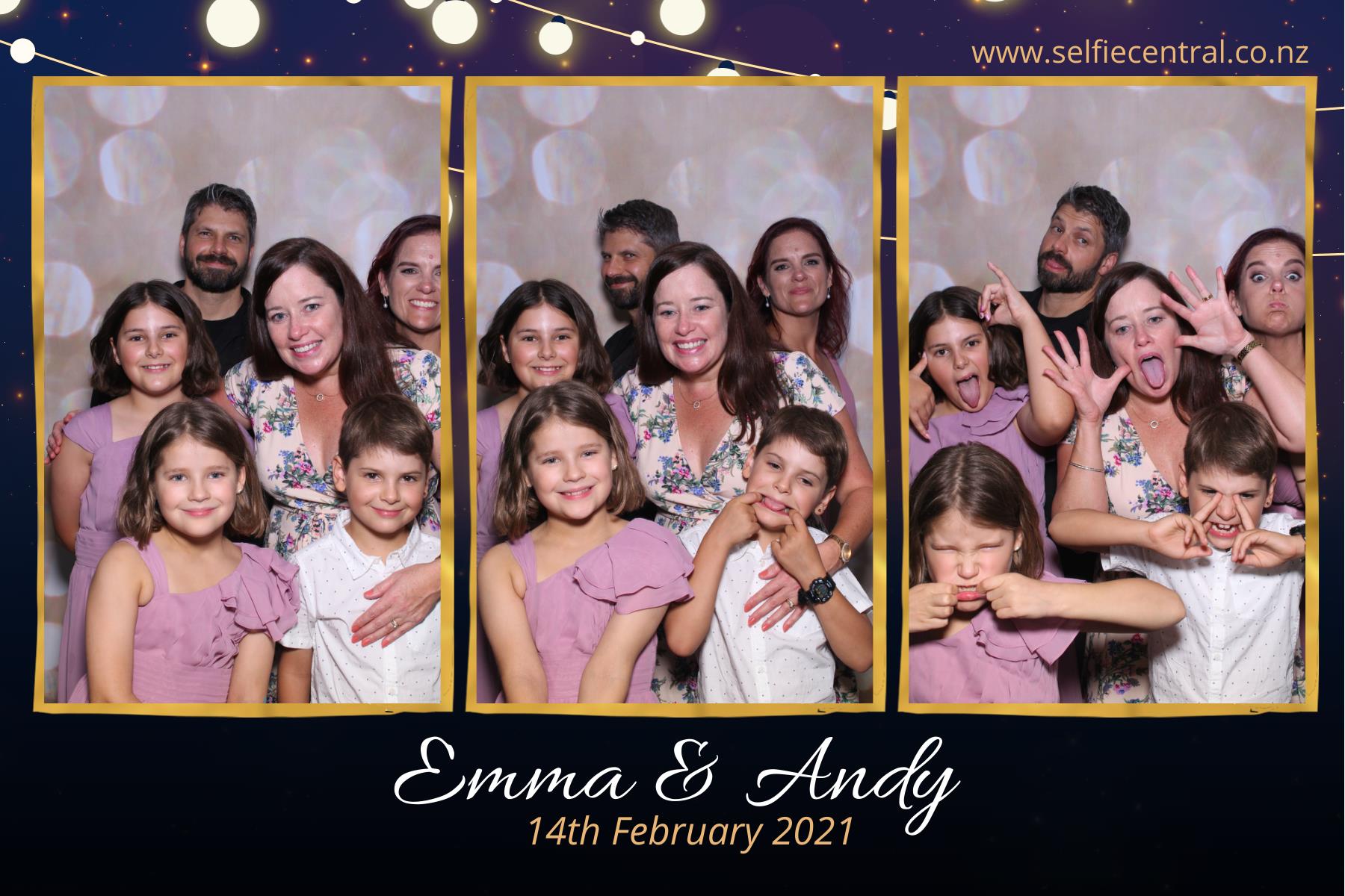 Emma and Andy's Wedding | View more photos from the event at gallery.photobooth.co.nz/u/SelfieCentral/Emma-and-Andys-Wedding