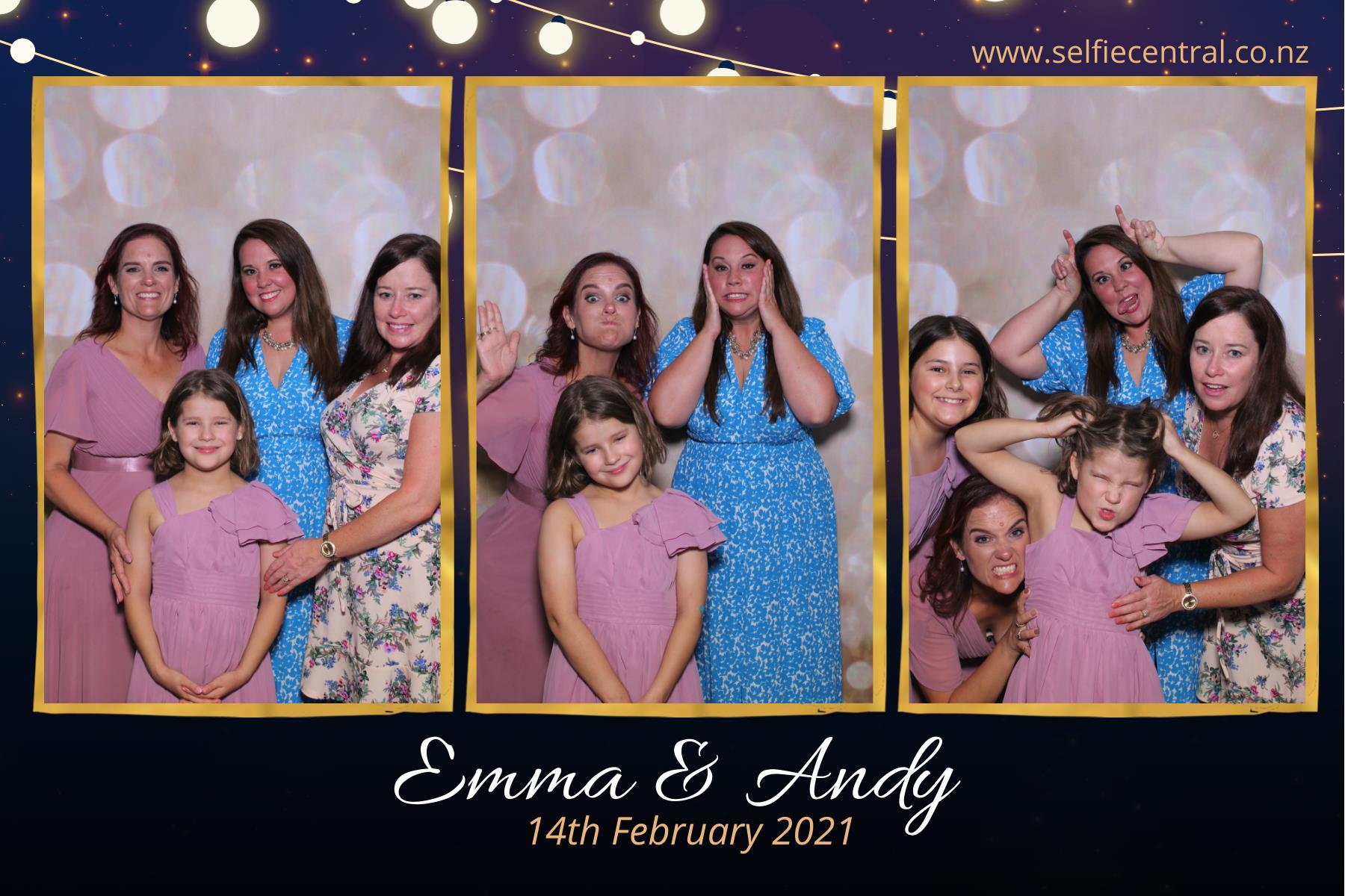 Emma and Andy's Wedding | View more photos from the event at gallery.photobooth.co.nz/u/SelfieCentral/Emma-and-Andys-Wedding
