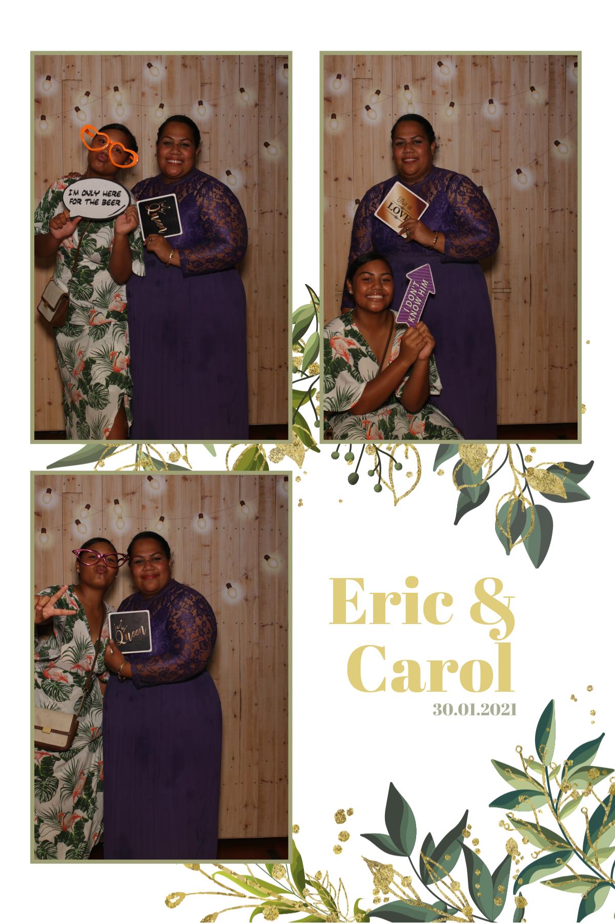 Eric & Carol's wedding | View more photos from the event at gallery.photobooth.co.nz/u/SelfieCentral/Eric-Carols-wedding