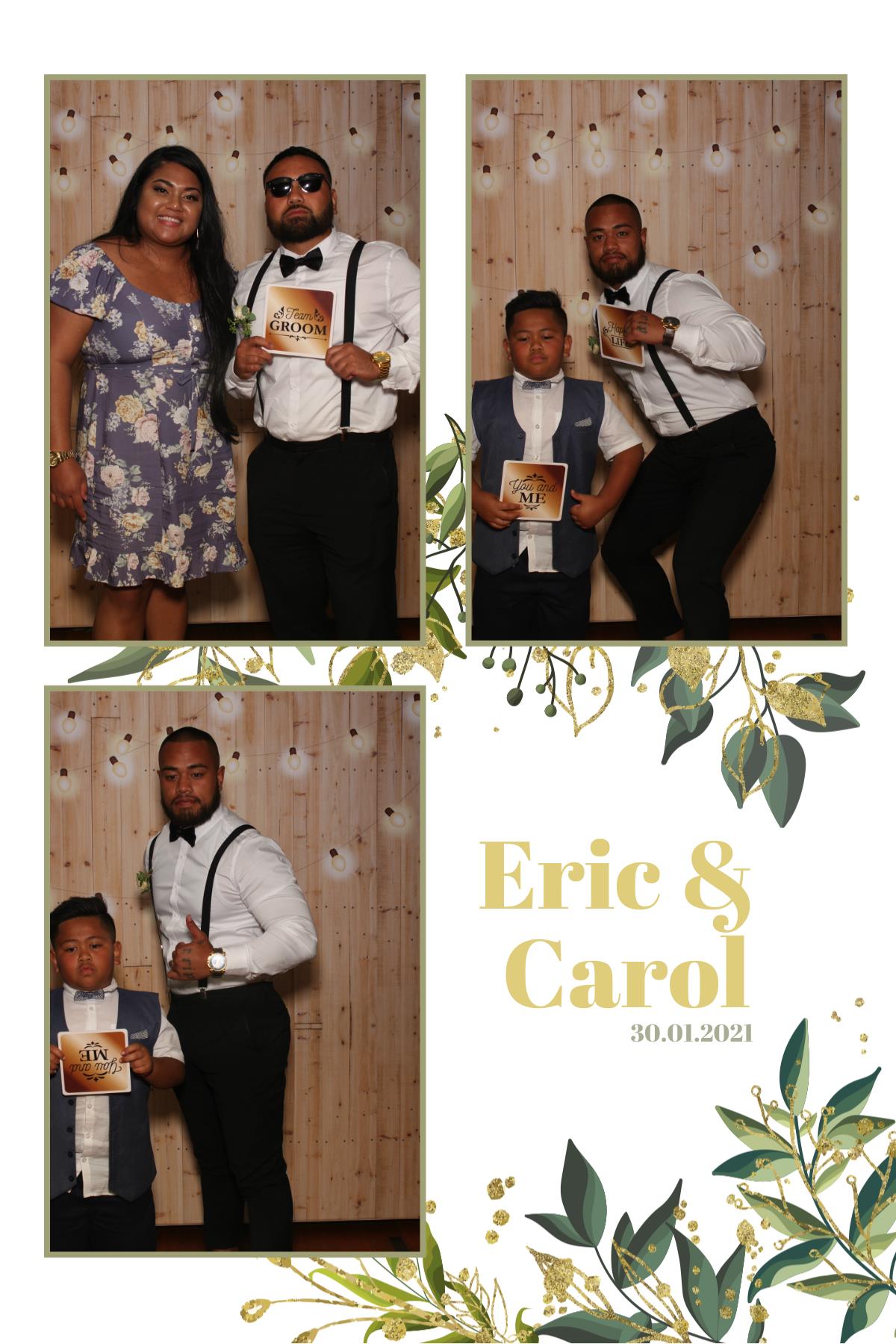 Eric & Carol's wedding | View more photos from the event at gallery.photobooth.co.nz/u/SelfieCentral/Eric-Carols-wedding