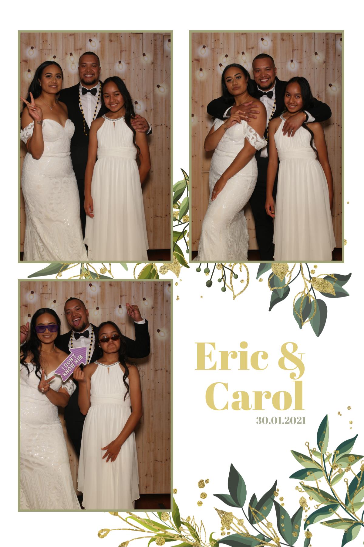 Eric & Carol's wedding | View more photos from the event at gallery.photobooth.co.nz/u/SelfieCentral/Eric-Carols-wedding