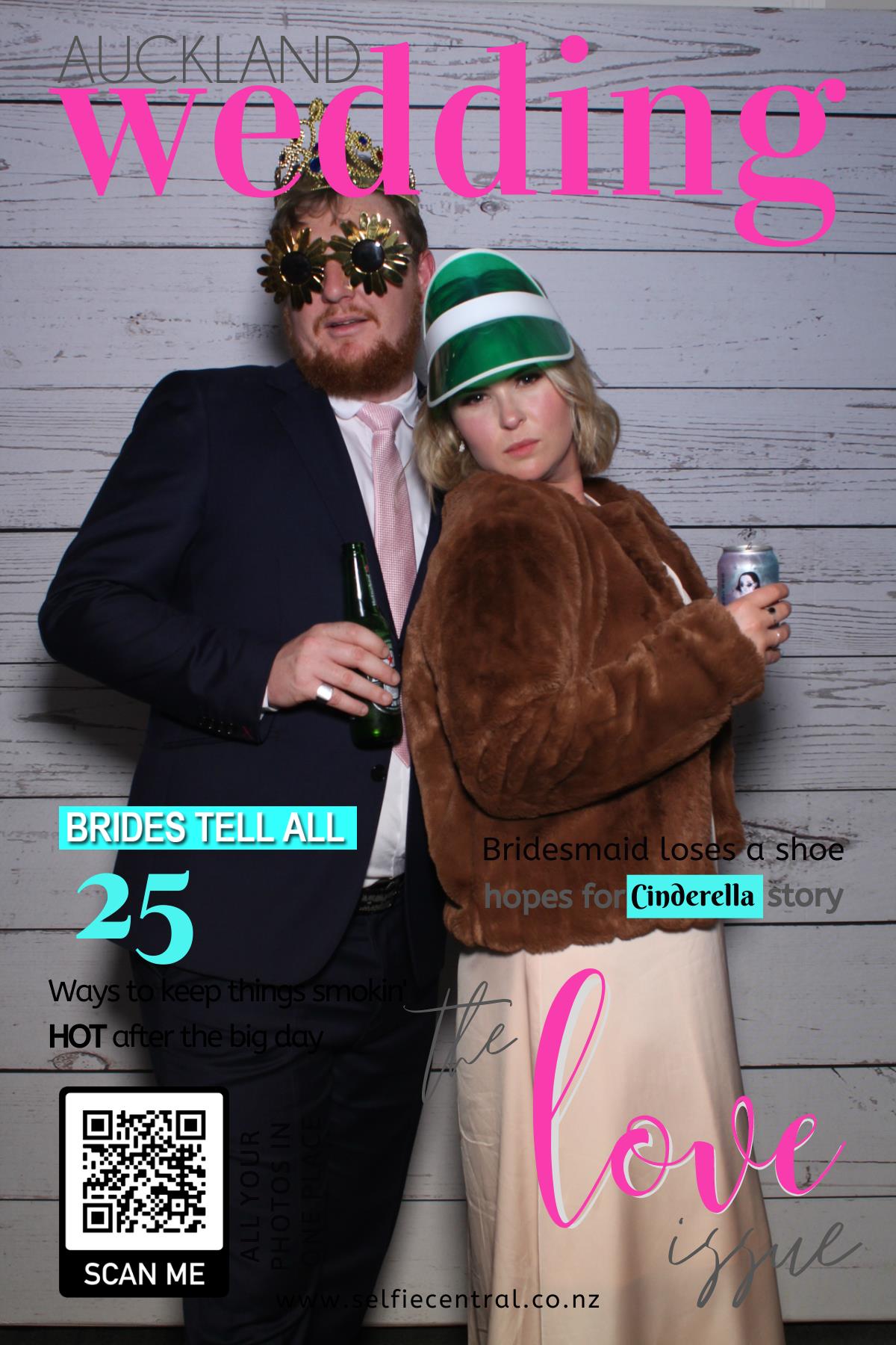 Erica & Spencer's wedding | View more photos from the event at gallery.photobooth.co.nz/u/SelfieCentral/Erica-Spencers-wedding