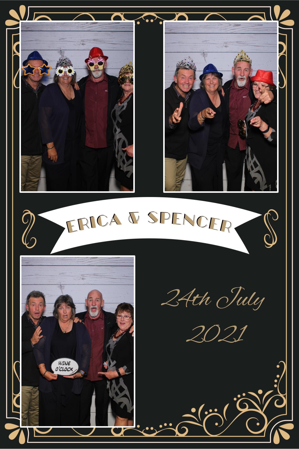 Erica & Spencer's wedding | View more photos from the event at gallery.photobooth.co.nz/u/SelfieCentral/Erica-Spencers-wedding
