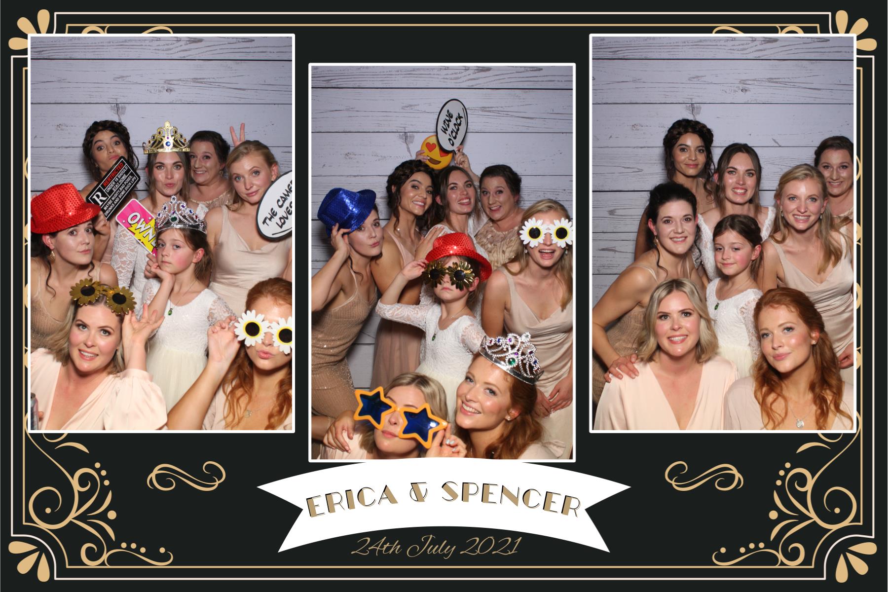 Erica & Spencer's wedding | View more photos from the event at gallery.photobooth.co.nz/u/SelfieCentral/Erica-Spencers-wedding