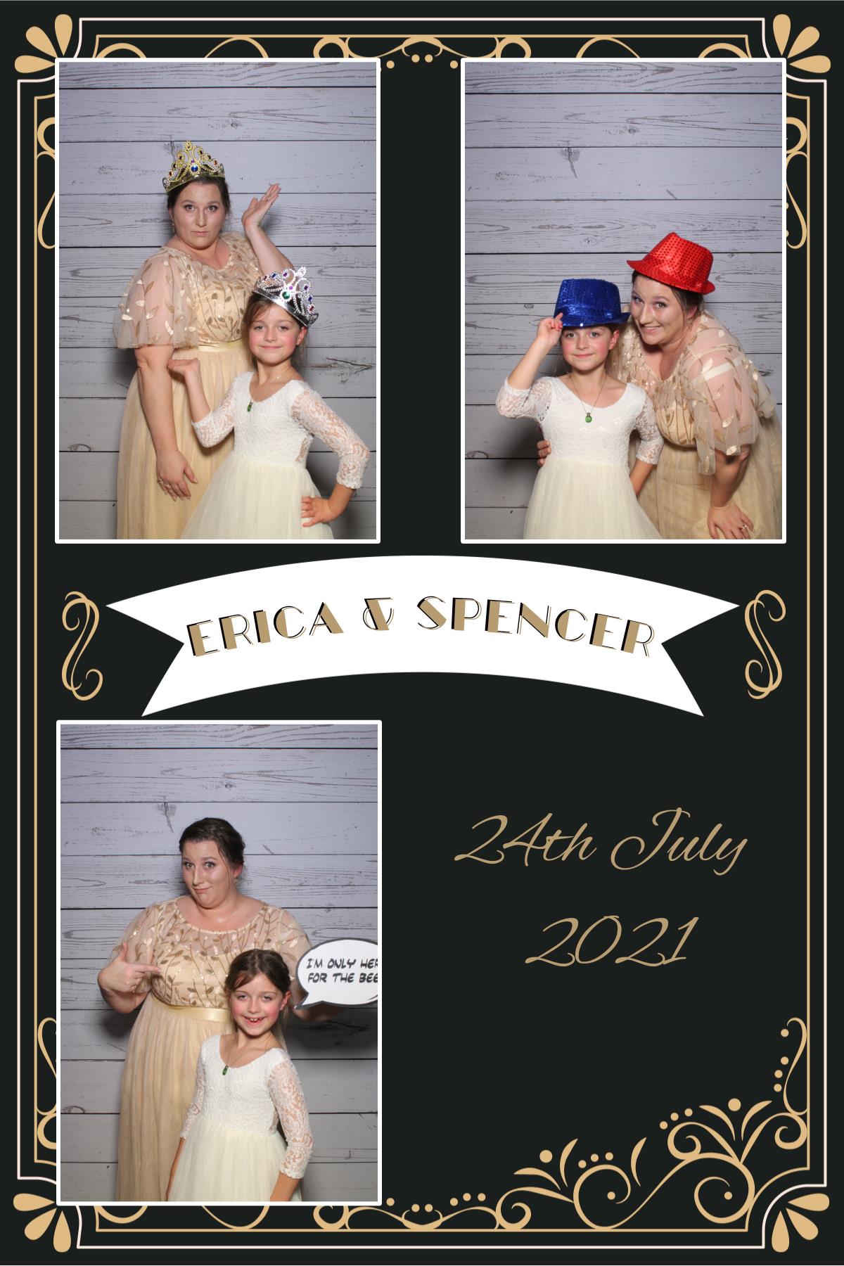 Erica & Spencer's wedding | View more photos from the event at gallery.photobooth.co.nz/u/SelfieCentral/Erica-Spencers-wedding