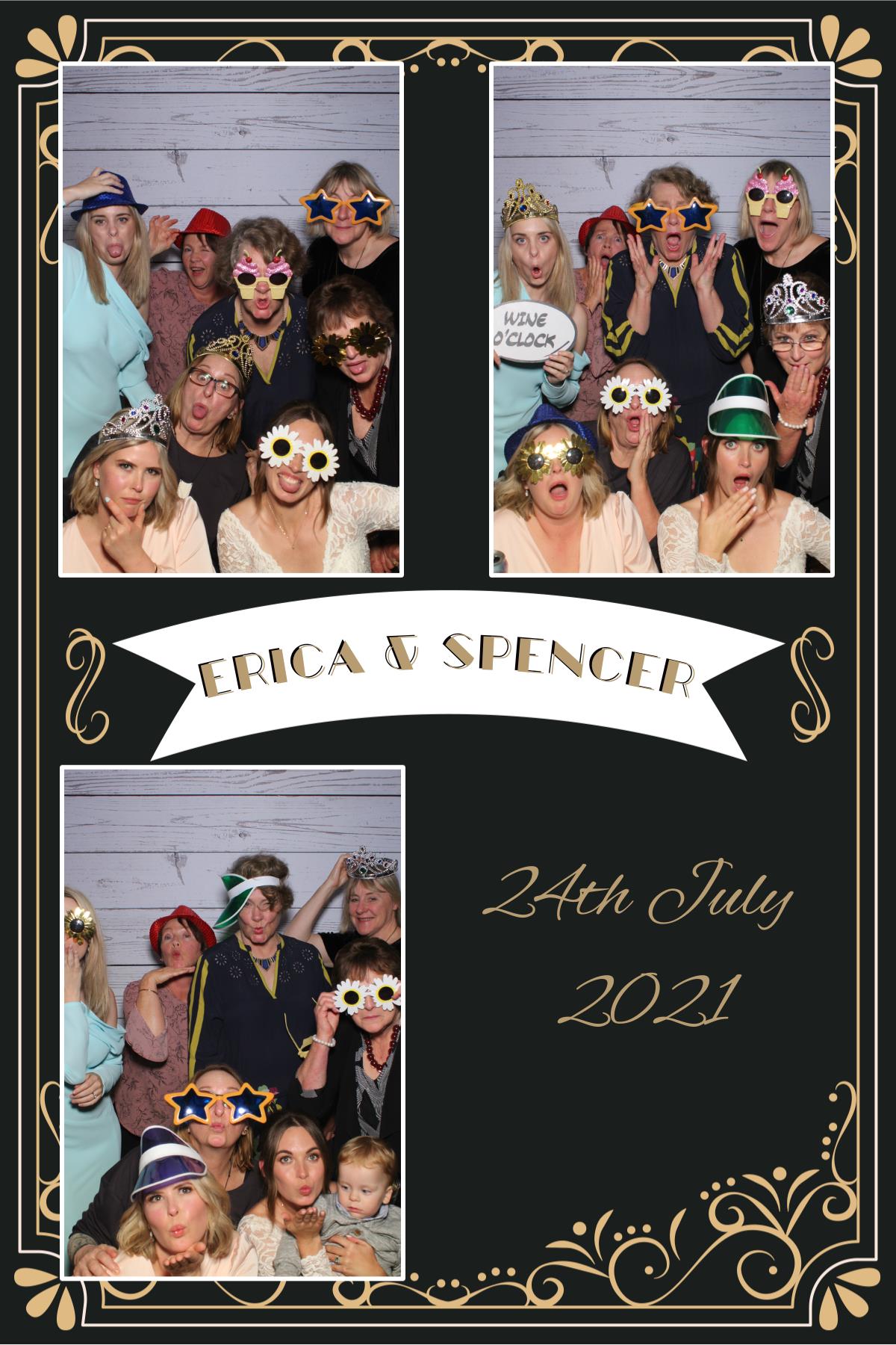 Erica & Spencer's wedding | View more photos from the event at gallery.photobooth.co.nz/u/SelfieCentral/Erica-Spencers-wedding