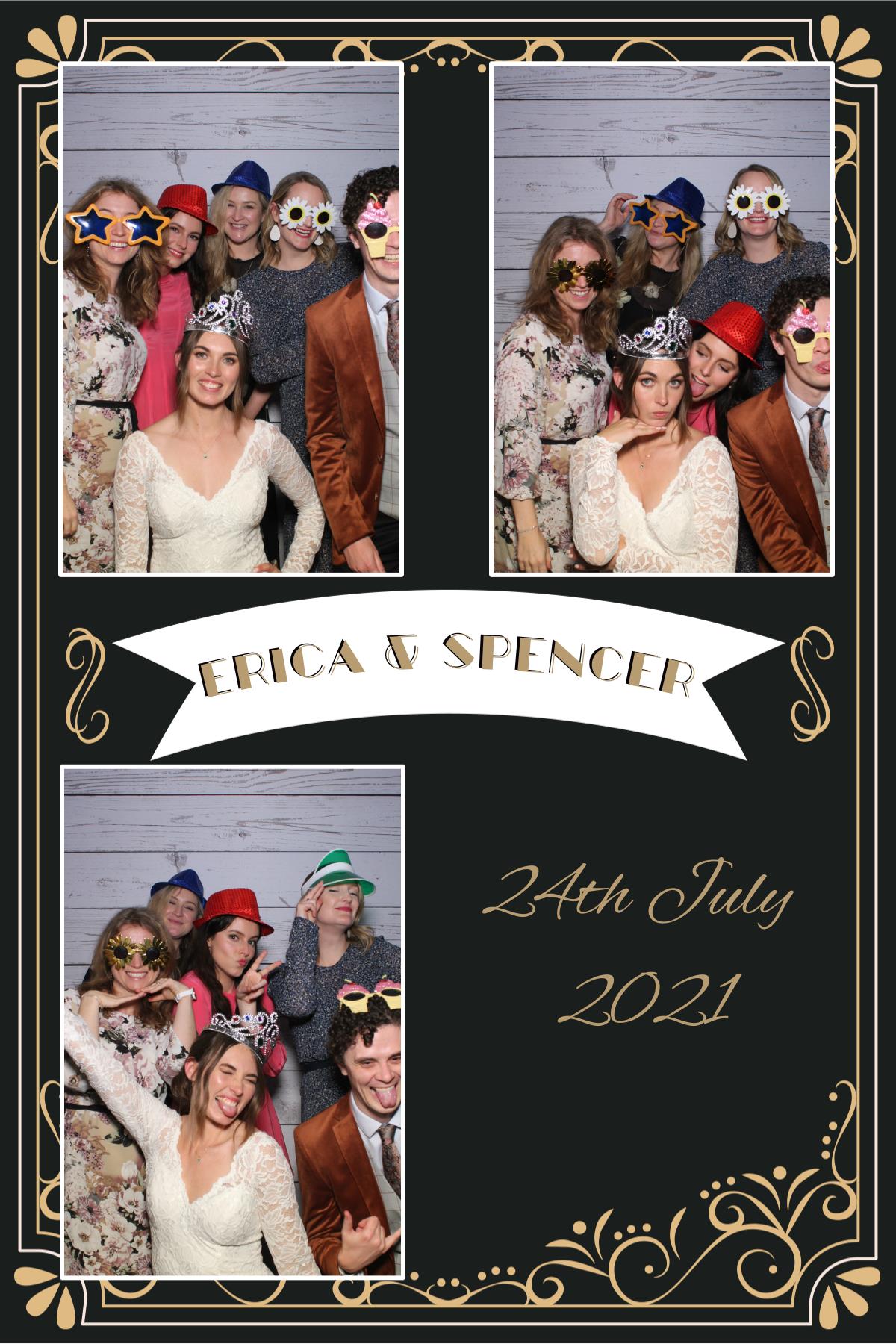 Erica & Spencer's wedding | View more photos from the event at gallery.photobooth.co.nz/u/SelfieCentral/Erica-Spencers-wedding