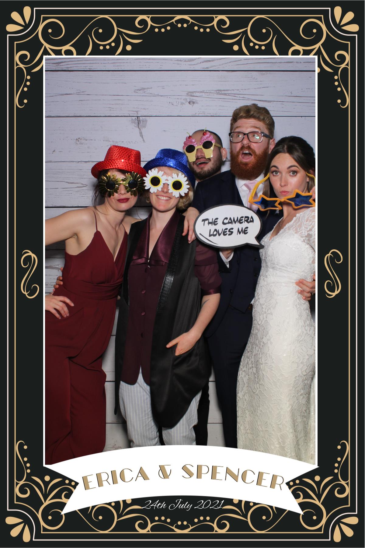 Erica & Spencer's wedding | View more photos from the event at gallery.photobooth.co.nz/u/SelfieCentral/Erica-Spencers-wedding