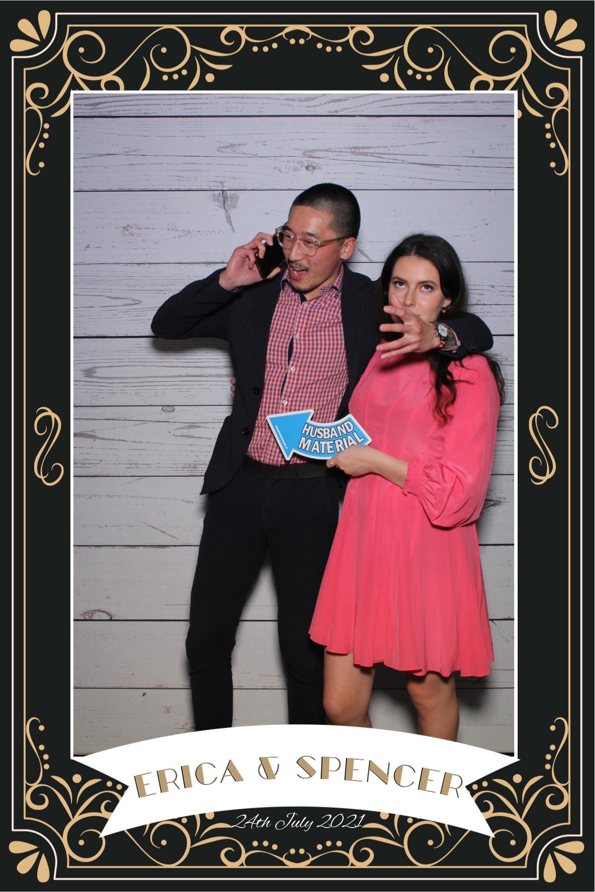 Erica & Spencer's wedding | View more photos from the event at gallery.photobooth.co.nz/u/SelfieCentral/Erica-Spencers-wedding