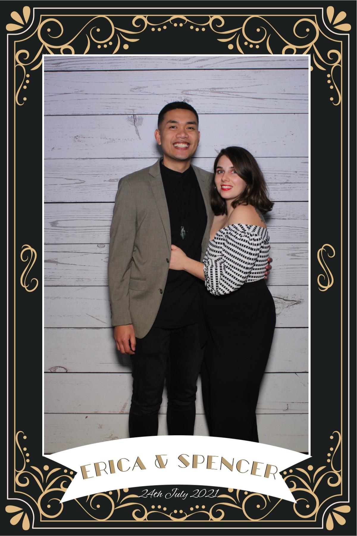 Erica & Spencer's wedding | View more photos from the event at gallery.photobooth.co.nz/u/SelfieCentral/Erica-Spencers-wedding