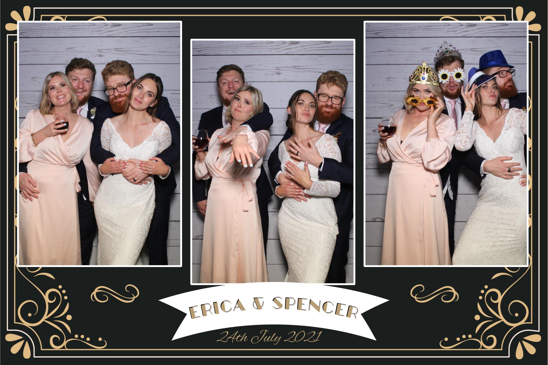 Erica & Spencer's wedding | View more photos from the event at gallery.photobooth.co.nz/u/SelfieCentral/Erica-Spencers-wedding