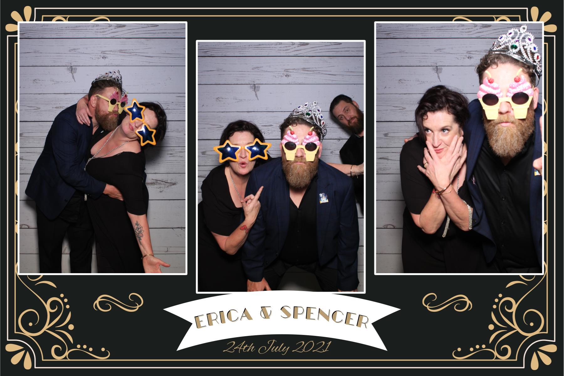 Erica & Spencer's wedding | View more photos from the event at gallery.photobooth.co.nz/u/SelfieCentral/Erica-Spencers-wedding
