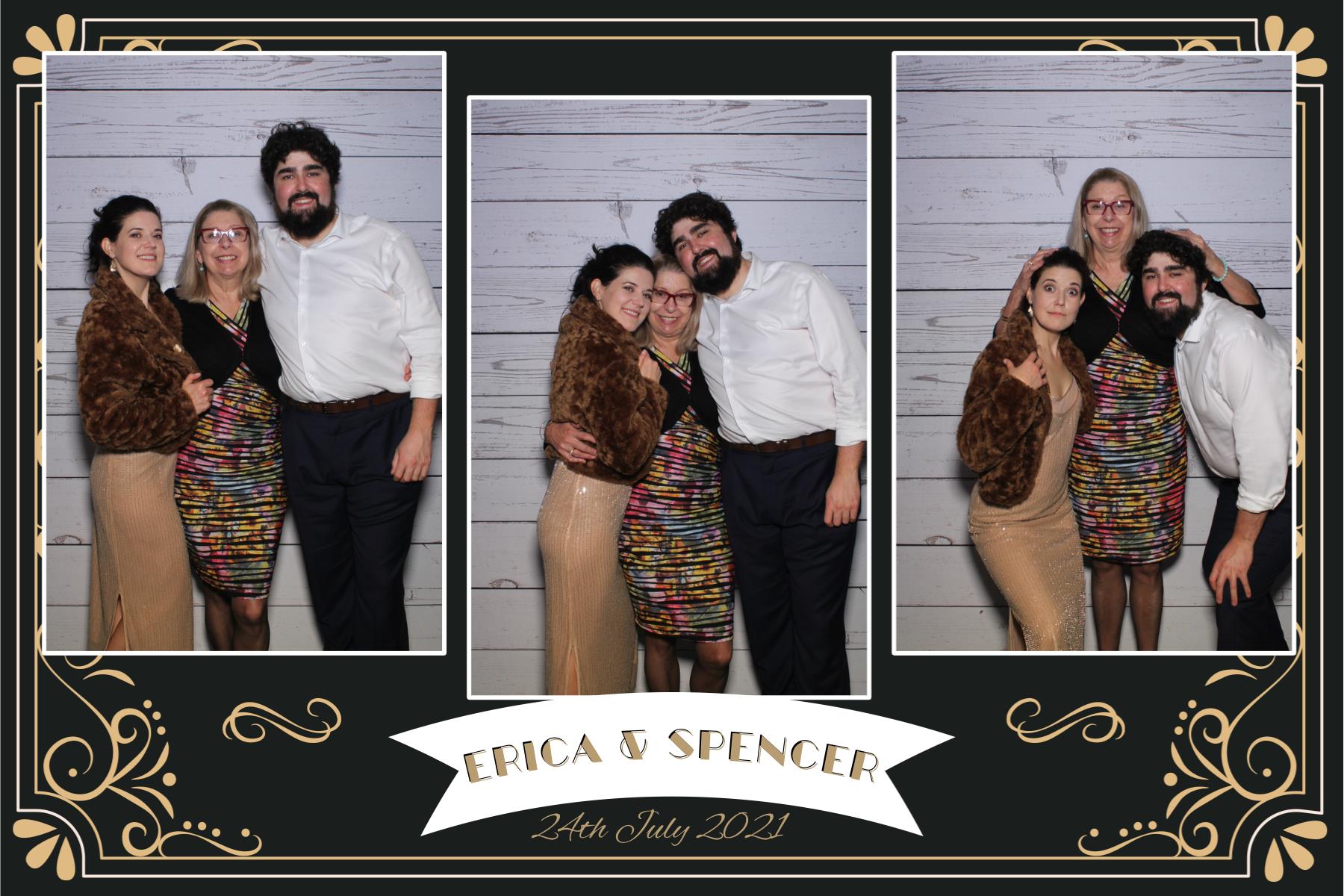 Erica & Spencer's wedding | View more photos from the event at gallery.photobooth.co.nz/u/SelfieCentral/Erica-Spencers-wedding
