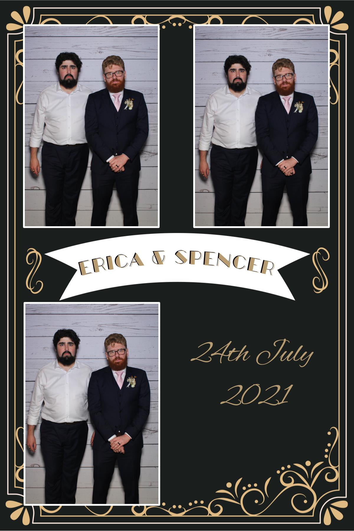 Erica & Spencer's wedding | View more photos from the event at gallery.photobooth.co.nz/u/SelfieCentral/Erica-Spencers-wedding