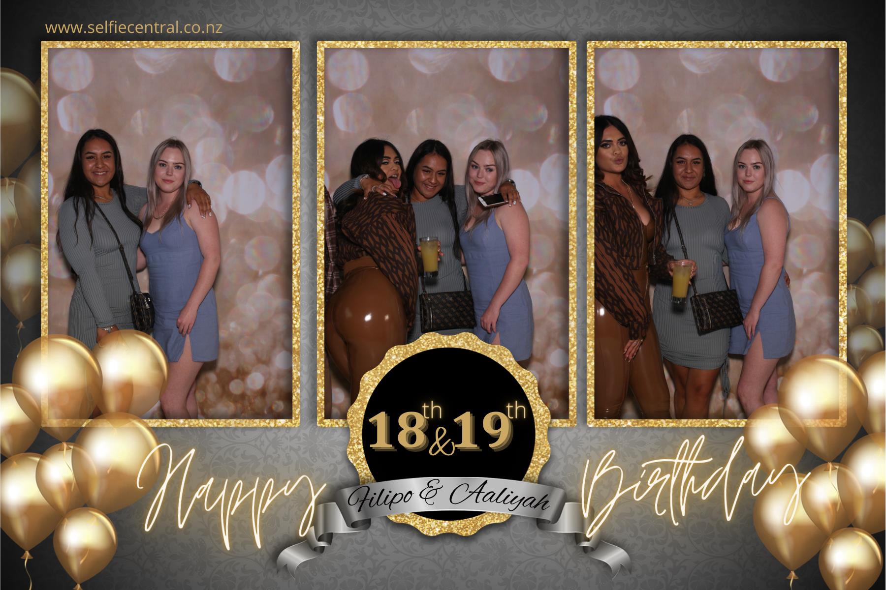 Filipo & Aaliyah's Birthday Party | View more photos from the event at gallery.photobooth.co.nz/u/SelfieCentral/Filipo-Aaliyahs-Birthday-Party