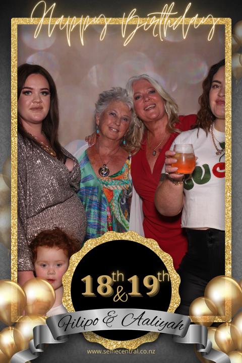 Filipo & Aaliyah's Birthday Party | View more photos from the event at gallery.photobooth.co.nz/u/SelfieCentral/Filipo-Aaliyahs-Birthday-Party
