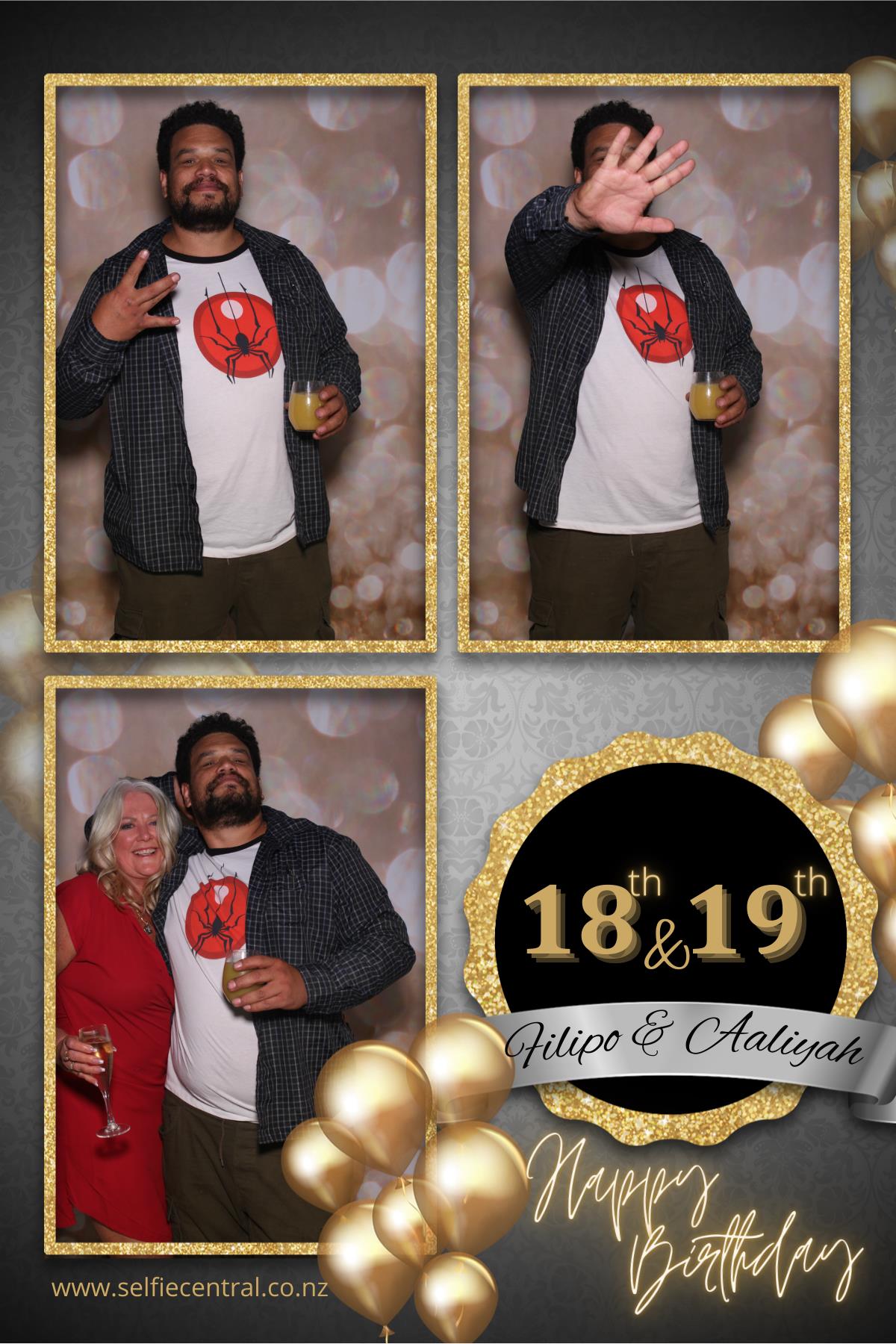 Filipo & Aaliyah's Birthday Party | View more photos from the event at gallery.photobooth.co.nz/u/SelfieCentral/Filipo-Aaliyahs-Birthday-Party