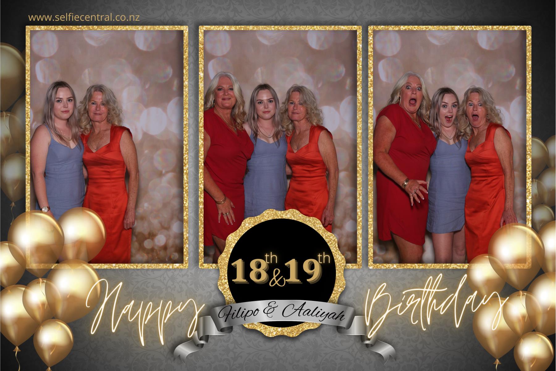 Filipo & Aaliyah's Birthday Party | View more photos from the event at gallery.photobooth.co.nz/u/SelfieCentral/Filipo-Aaliyahs-Birthday-Party