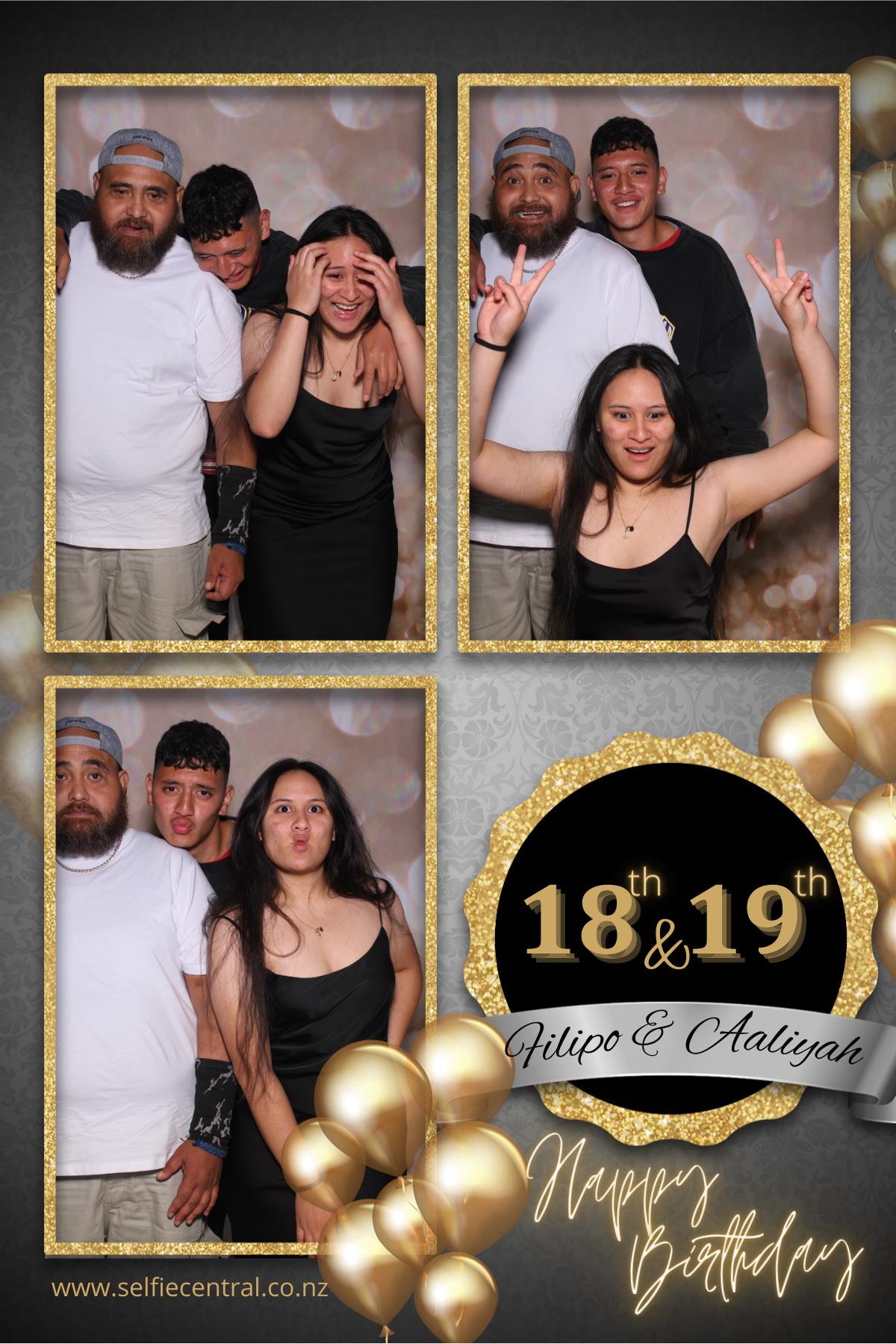 Filipo & Aaliyah's Birthday Party | View more photos from the event at gallery.photobooth.co.nz/u/SelfieCentral/Filipo-Aaliyahs-Birthday-Party