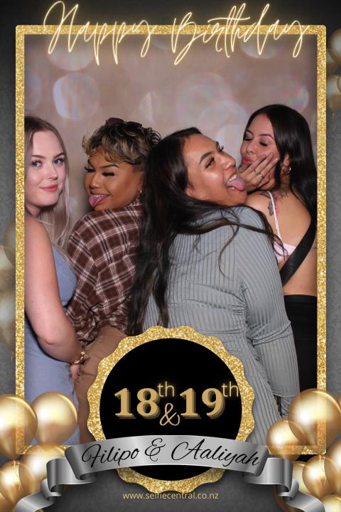 Filipo & Aaliyah's Birthday Party | View more photos from the event at gallery.photobooth.co.nz/u/SelfieCentral/Filipo-Aaliyahs-Birthday-Party