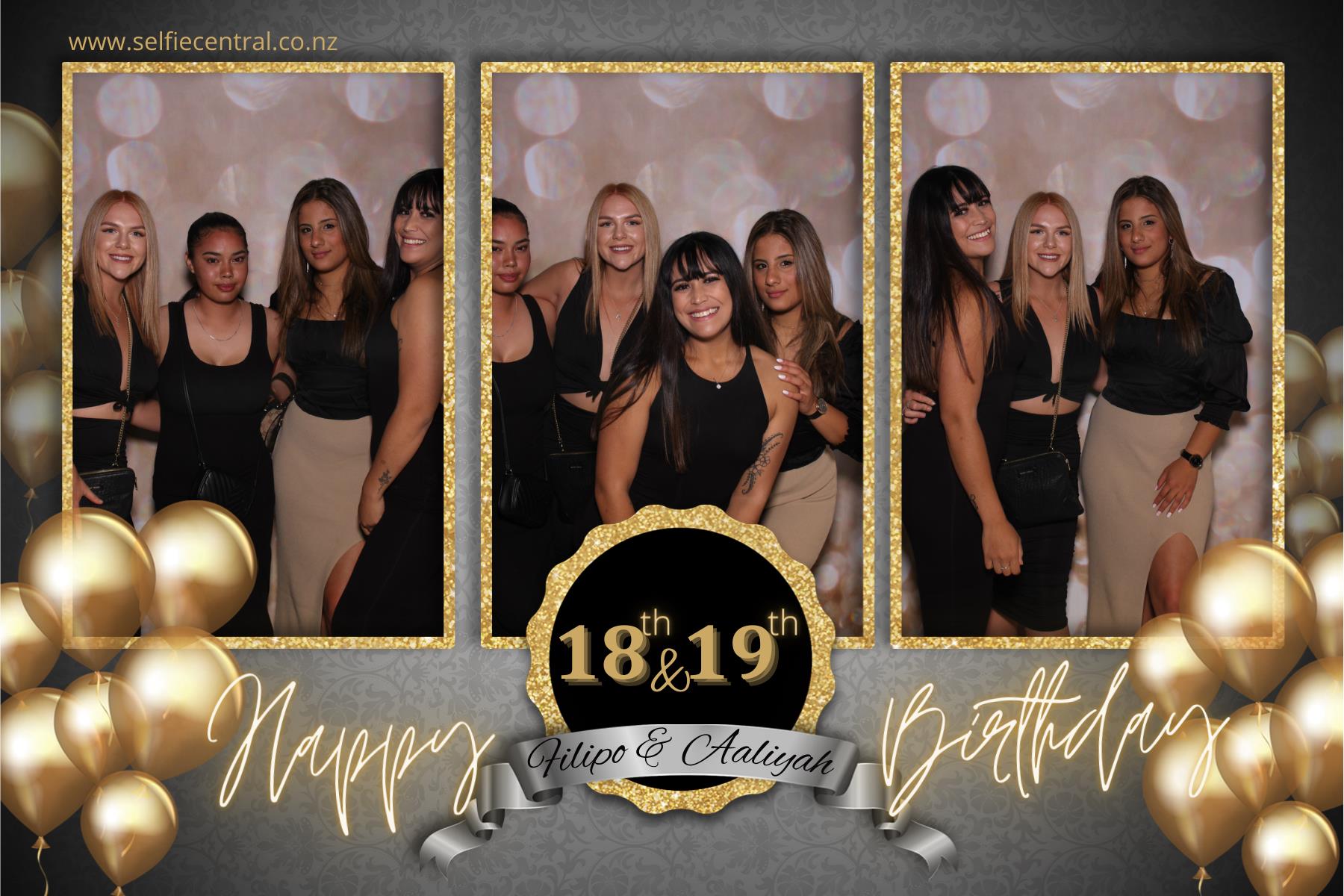 Filipo & Aaliyah's Birthday Party | View more photos from the event at gallery.photobooth.co.nz/u/SelfieCentral/Filipo-Aaliyahs-Birthday-Party