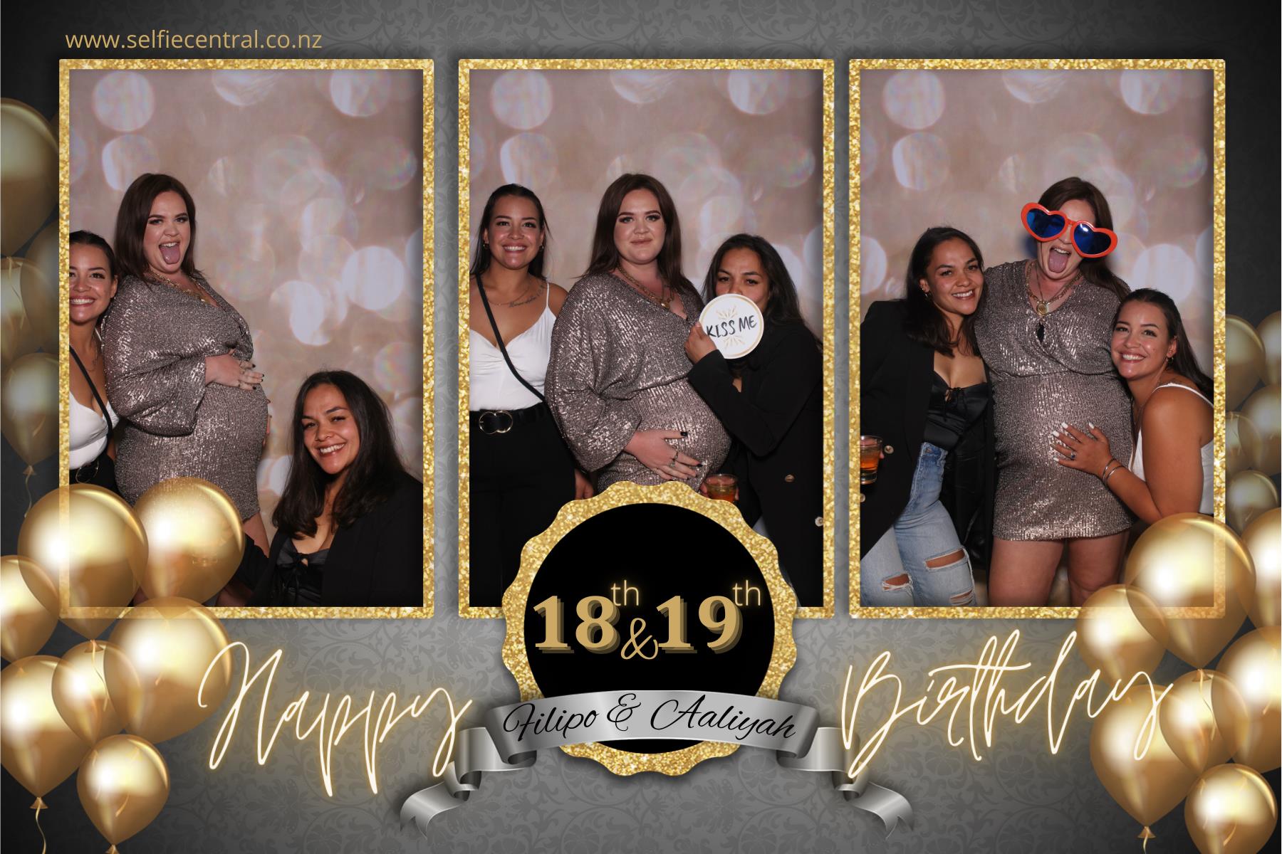 Filipo & Aaliyah's Birthday Party | View more photos from the event at gallery.photobooth.co.nz/u/SelfieCentral/Filipo-Aaliyahs-Birthday-Party