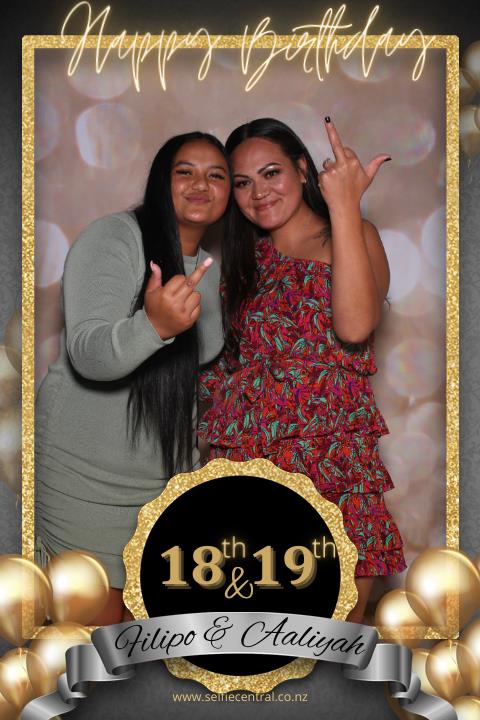 Filipo & Aaliyah's Birthday Party | View more photos from the event at gallery.photobooth.co.nz/u/SelfieCentral/Filipo-Aaliyahs-Birthday-Party