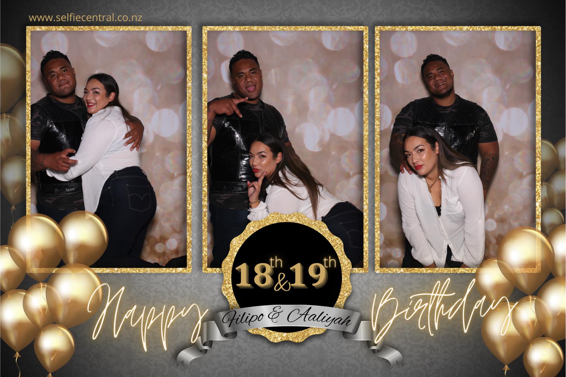 Filipo & Aaliyah's Birthday Party | View more photos from the event at gallery.photobooth.co.nz/u/SelfieCentral/Filipo-Aaliyahs-Birthday-Party
