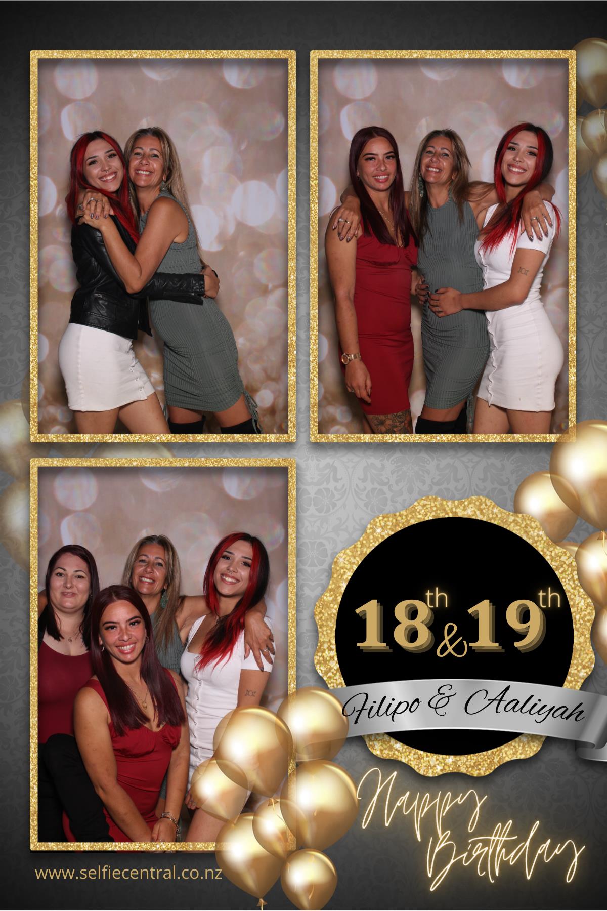 Filipo & Aaliyah's Birthday Party | View more photos from the event at gallery.photobooth.co.nz/u/SelfieCentral/Filipo-Aaliyahs-Birthday-Party