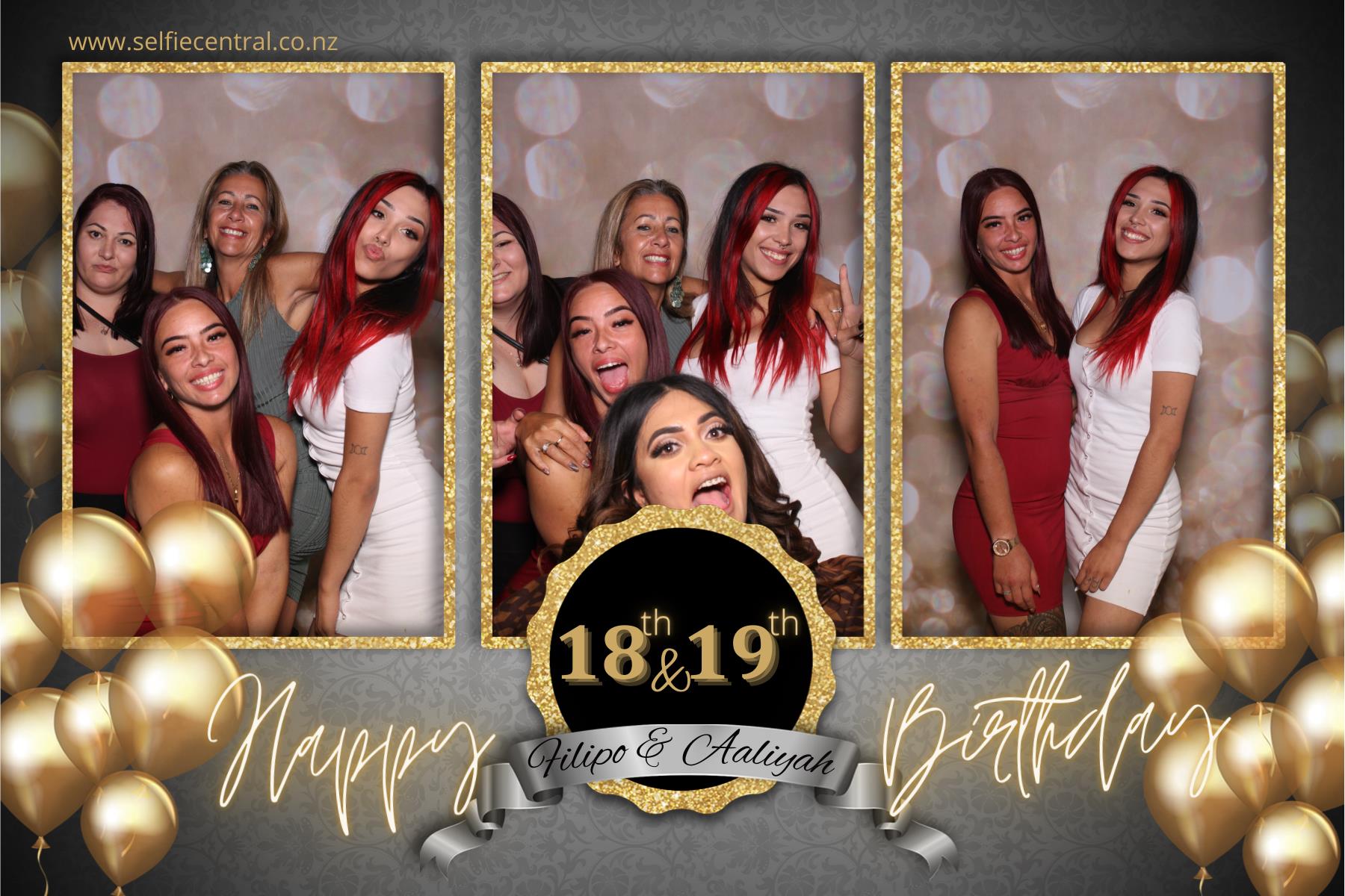 Filipo & Aaliyah's Birthday Party | View more photos from the event at gallery.photobooth.co.nz/u/SelfieCentral/Filipo-Aaliyahs-Birthday-Party