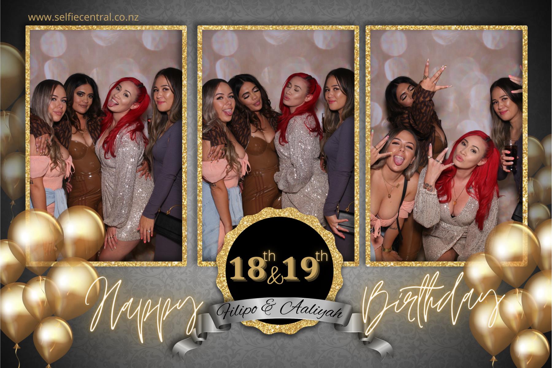 Filipo & Aaliyah's Birthday Party | View more photos from the event at gallery.photobooth.co.nz/u/SelfieCentral/Filipo-Aaliyahs-Birthday-Party