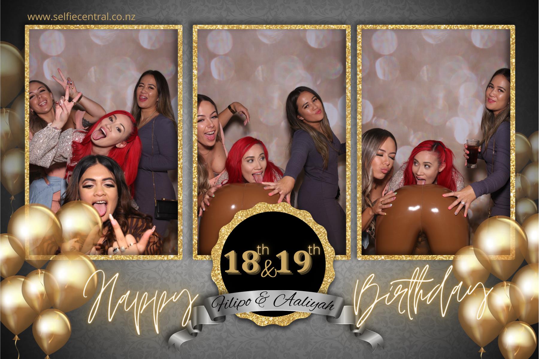Filipo & Aaliyah's Birthday Party | View more photos from the event at gallery.photobooth.co.nz/u/SelfieCentral/Filipo-Aaliyahs-Birthday-Party