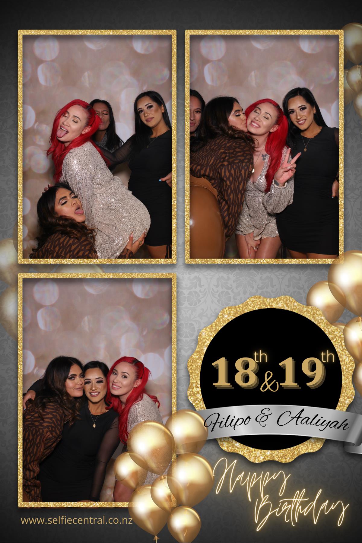 Filipo & Aaliyah's Birthday Party | View more photos from the event at gallery.photobooth.co.nz/u/SelfieCentral/Filipo-Aaliyahs-Birthday-Party