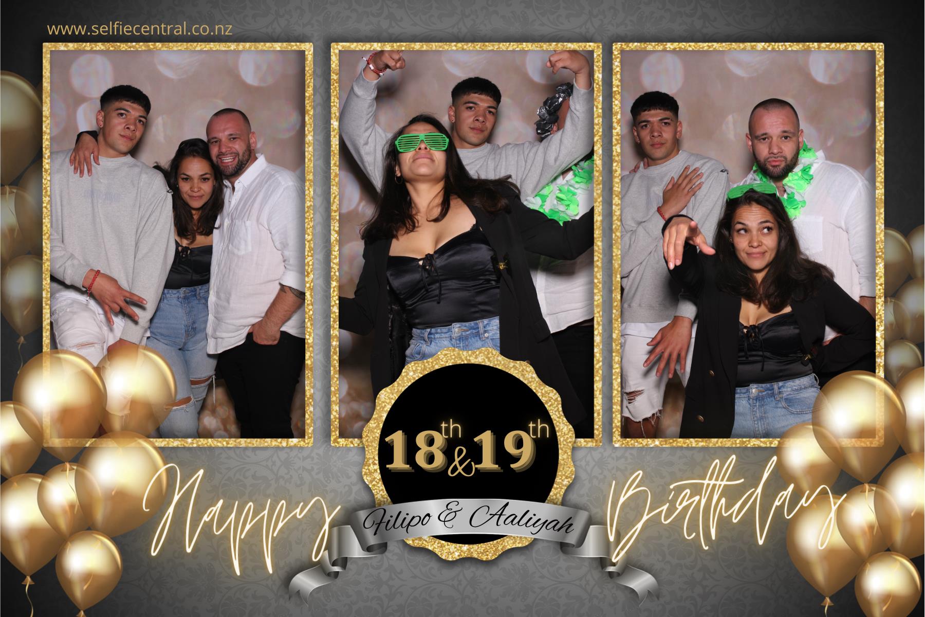 Filipo & Aaliyah's Birthday Party | View more photos from the event at gallery.photobooth.co.nz/u/SelfieCentral/Filipo-Aaliyahs-Birthday-Party