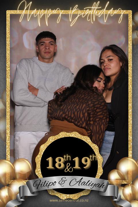 Filipo & Aaliyah's Birthday Party | View more photos from the event at gallery.photobooth.co.nz/u/SelfieCentral/Filipo-Aaliyahs-Birthday-Party