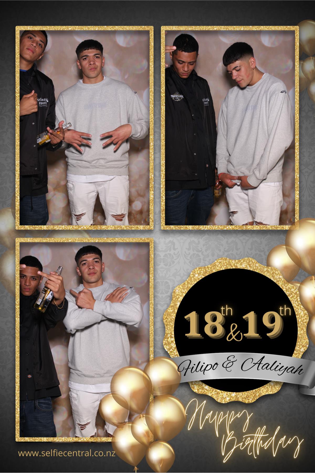 Filipo & Aaliyah's Birthday Party | View more photos from the event at gallery.photobooth.co.nz/u/SelfieCentral/Filipo-Aaliyahs-Birthday-Party