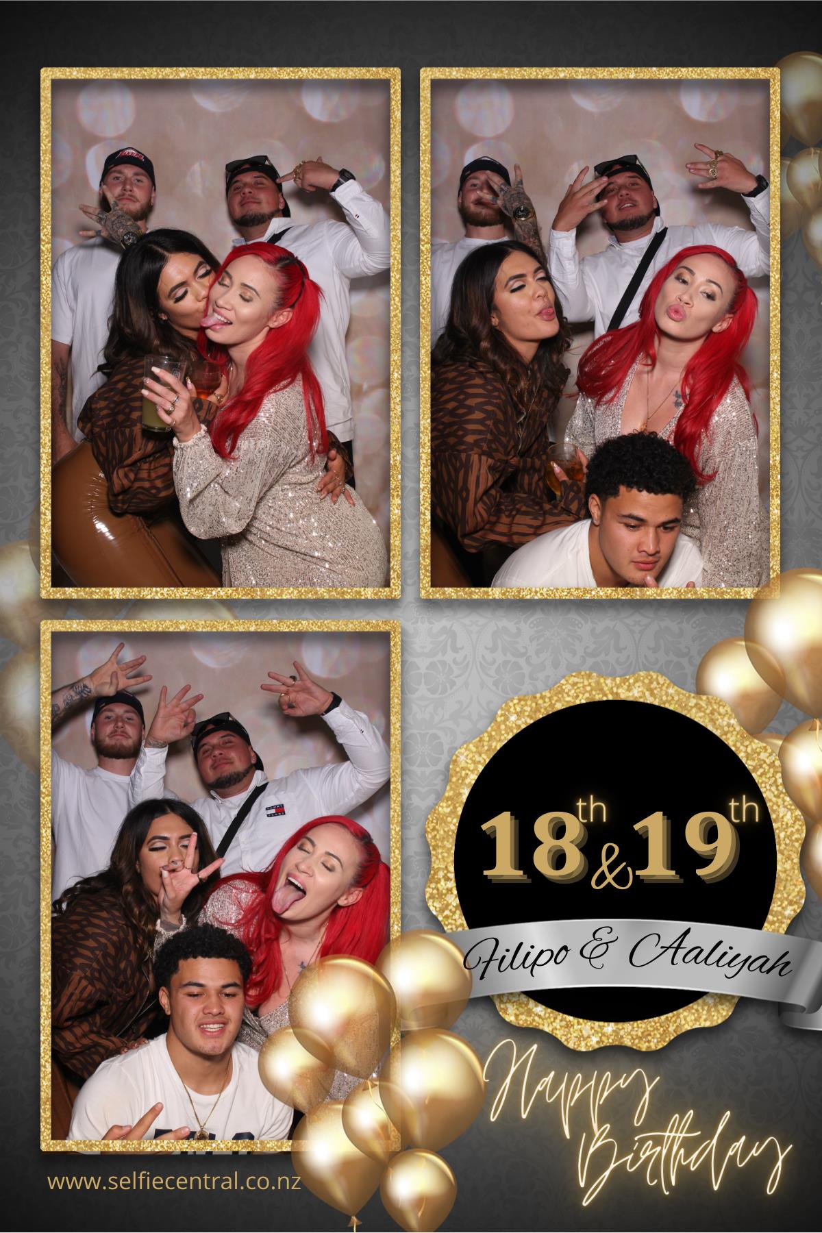 Filipo & Aaliyah's Birthday Party | View more photos from the event at gallery.photobooth.co.nz/u/SelfieCentral/Filipo-Aaliyahs-Birthday-Party