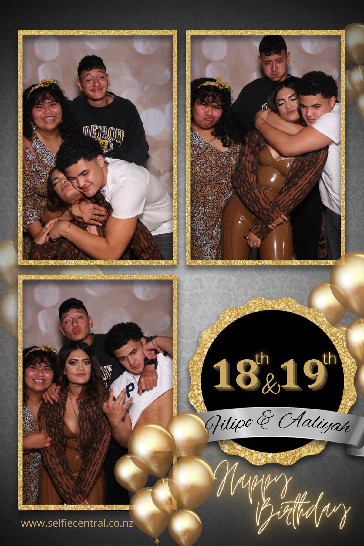 Filipo & Aaliyah's Birthday Party | View more photos from the event at gallery.photobooth.co.nz/u/SelfieCentral/Filipo-Aaliyahs-Birthday-Party