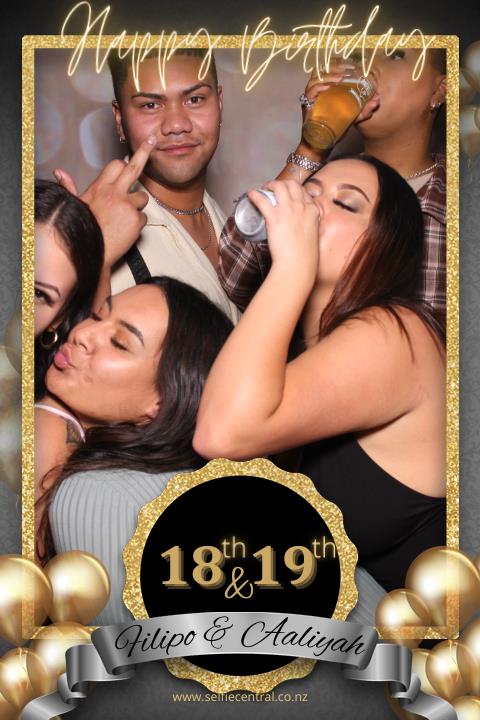 Filipo & Aaliyah's Birthday Party | View more photos from the event at gallery.photobooth.co.nz/u/SelfieCentral/Filipo-Aaliyahs-Birthday-Party