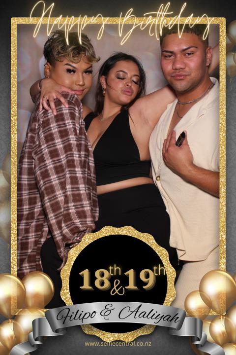 Filipo & Aaliyah's Birthday Party | View more photos from the event at gallery.photobooth.co.nz/u/SelfieCentral/Filipo-Aaliyahs-Birthday-Party